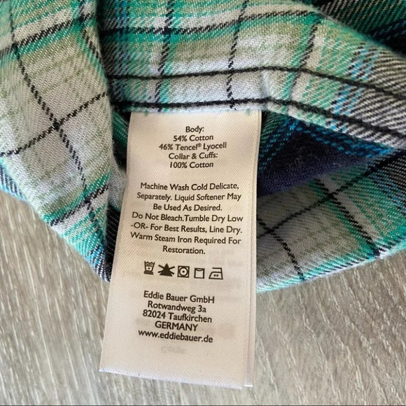 Eddie Bauer Fremont  Flannel Corduroy Shirt - Picture 11 of 16
